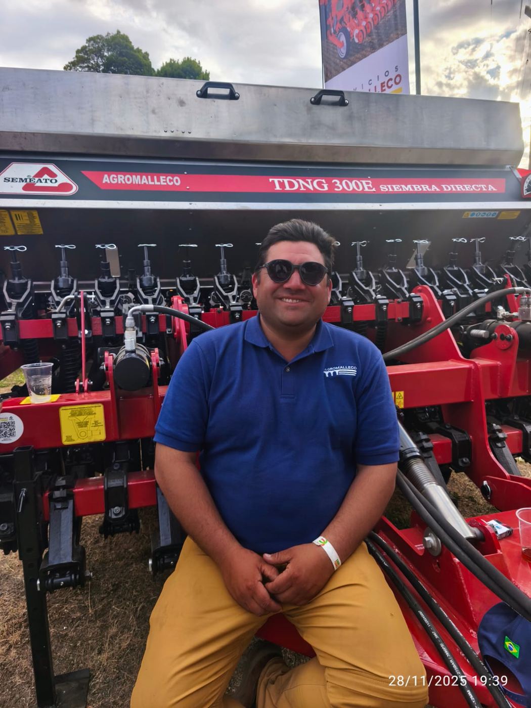 Equipo Agromalleco en terreno