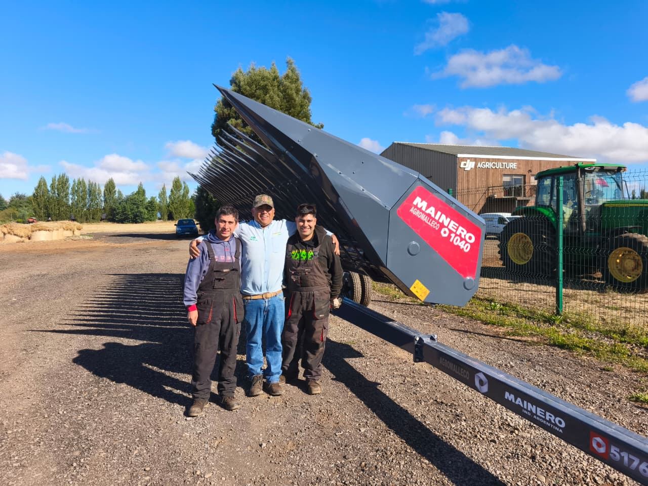 Equipo Agromalleco en terreno