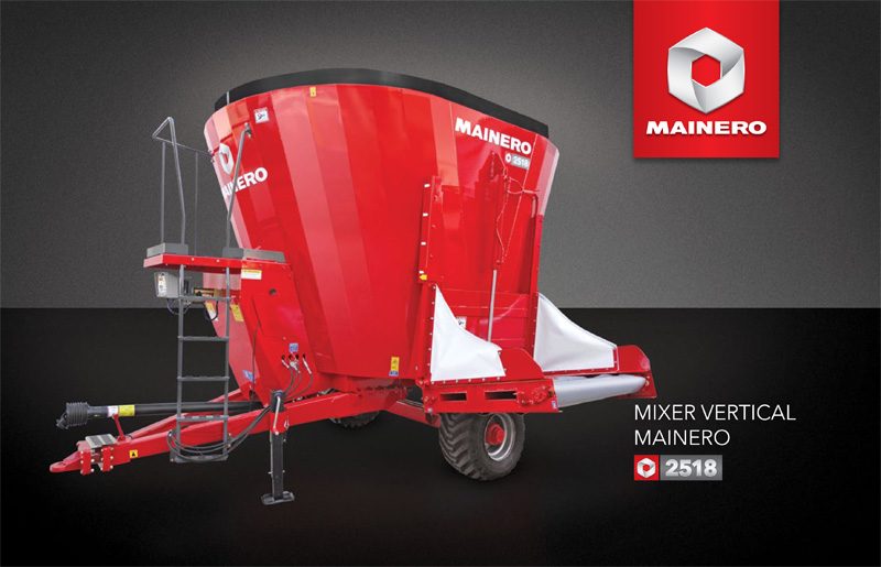 CARRO ALIMENTADOR MARCA MAINERO  MODELO 2518 VERTICAL, CAPACIDAD 14MTRS3, ORIGEN ARGENTINA, NUEVO SIN USO, AÑO FABRICACIÓN 2025