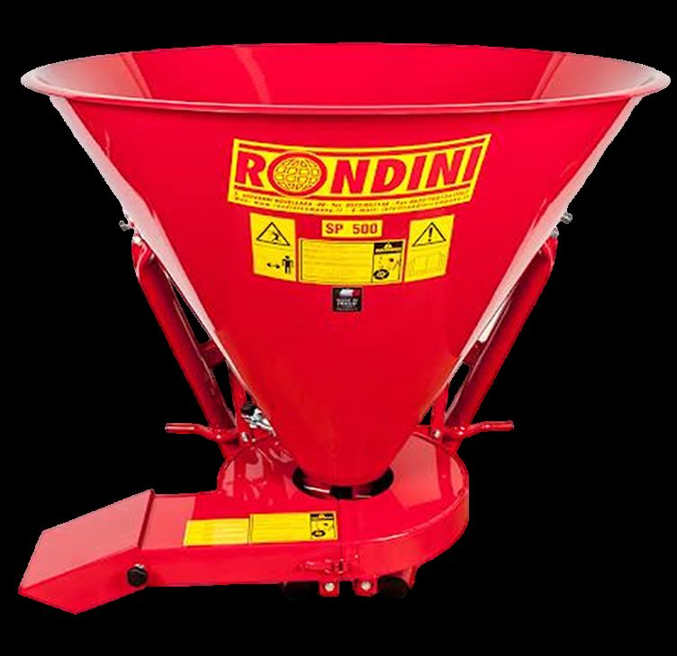 TOLVA FERTILIZADORA MONO DISCO MARCA RODINI MODELO SP 400, NUEVA SIN USO , AÑO COMERCIAL 2025, ORIGEN ITALIA